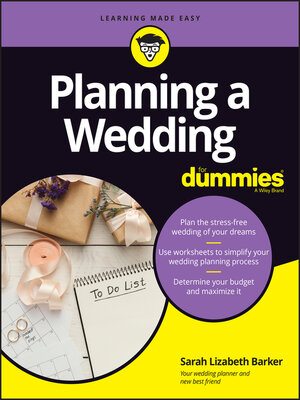 cover image of Planning a Wedding For Dummies